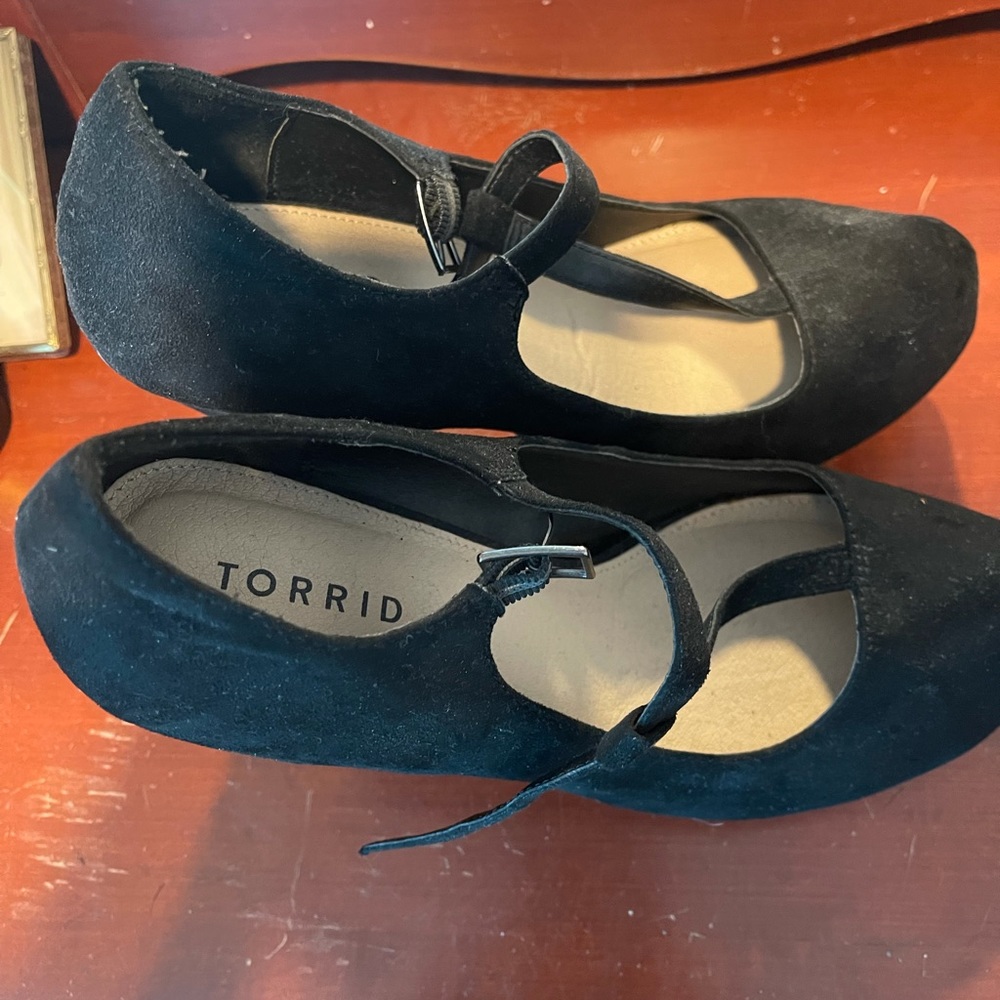 Black Torrid Heels size 9